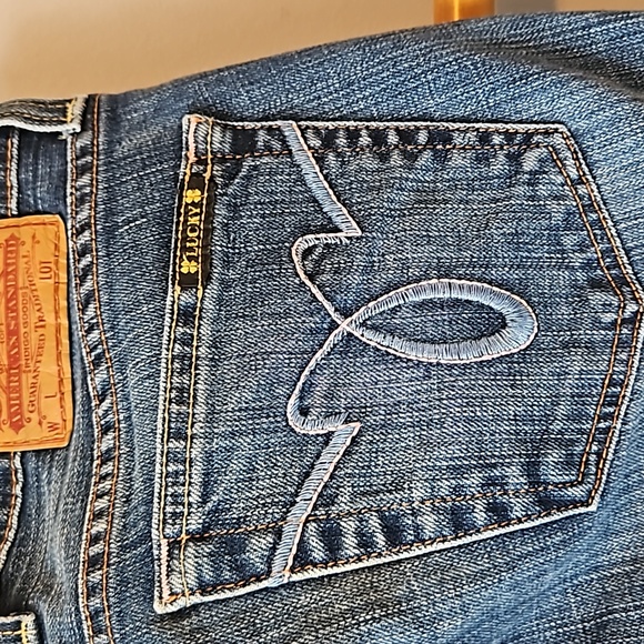 Lucky Brand LOLA STRAIGHT RUN STITCH jeans - Picture 2 of 7